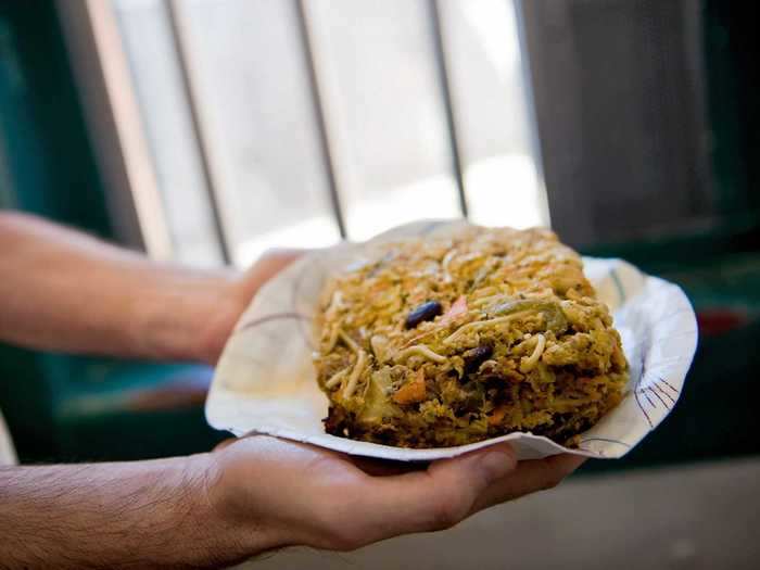 The nutraloaf is a punishment meal given to some US inmates because it