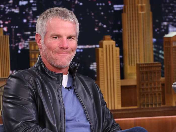 Brett Favre dabbled in acting when he appeared in "There