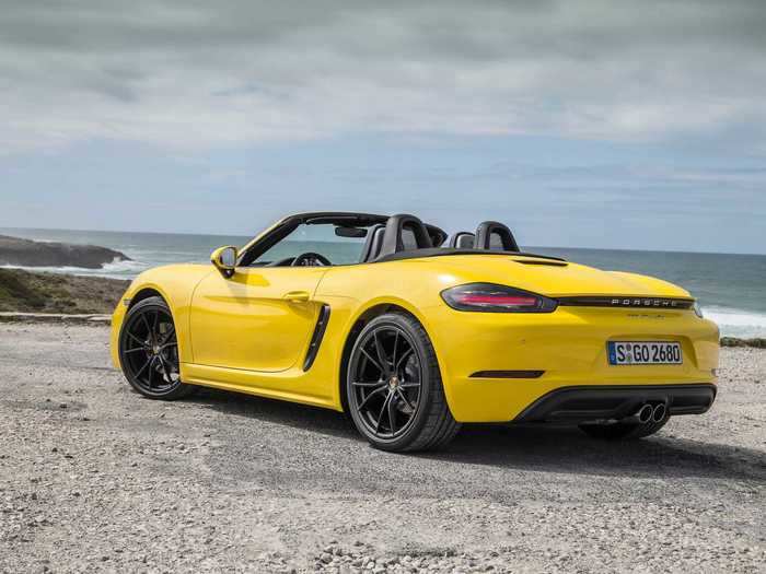 A regular Porsche 718 Boxster starts at $62,000.