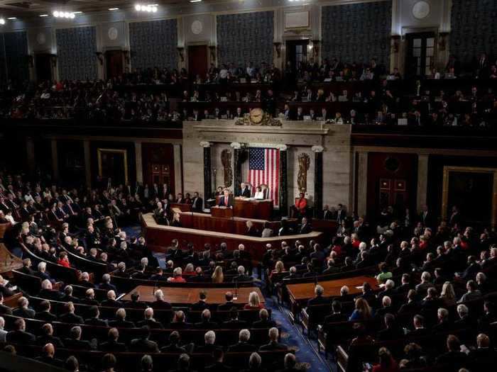 President Donald Trump delivered his State of the Union address on February 4.