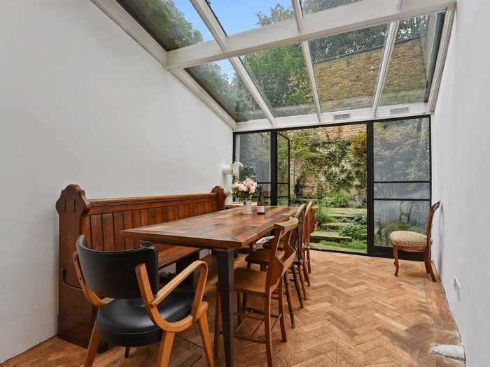 The dining room leading to the property