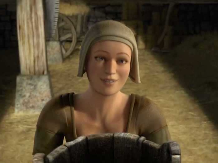 Jill, of "Jack and Jill," is cleverly referenced in the scene where Shrek becomes a human.