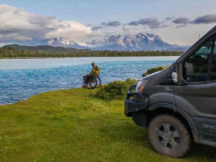 "The van is the ultimate tool for me to regain that independence," he said.