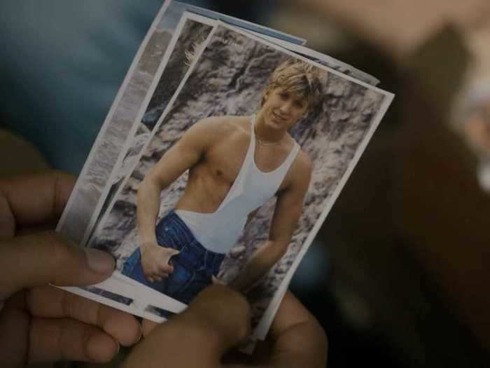 Yes, those pictures of a shirtless William Zabka are real.