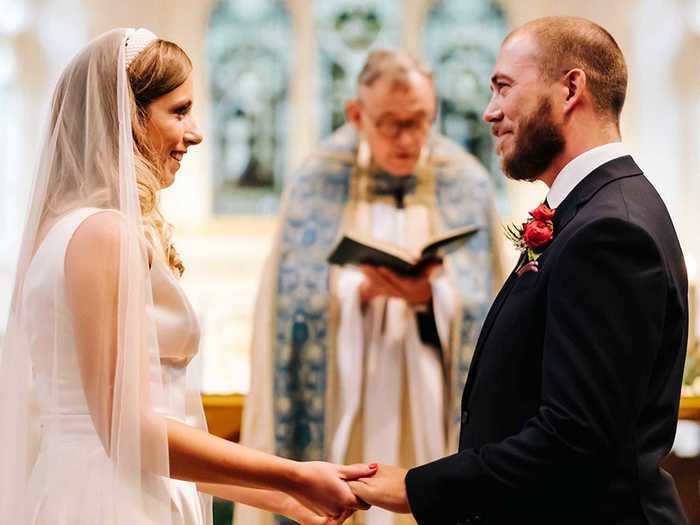 Kennedy and Thomas were thrilled they were finally able to tie the knot.