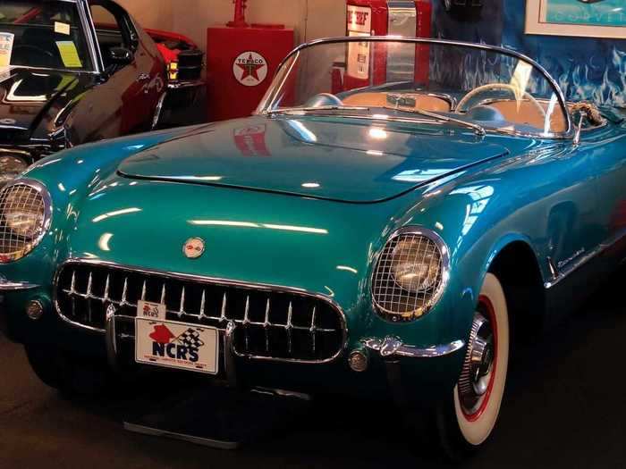 And finishing up the collection is this 1954 Chevrolet Corvette roadster.