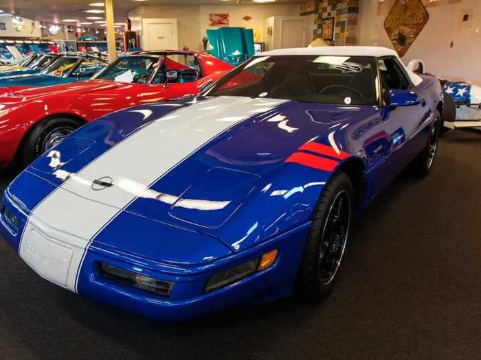 And this 1996 Chevrolet Corvette Grand Sport convertible.