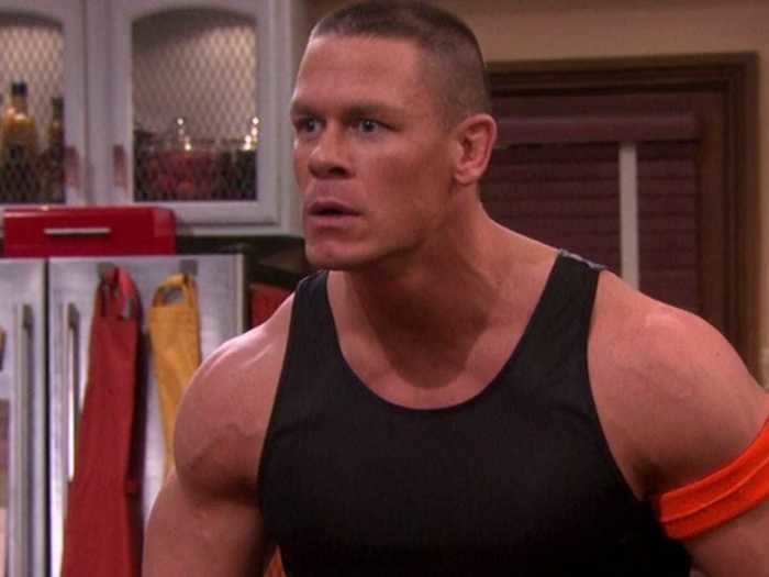 John Cena guest-starred as himself on a season four episode.