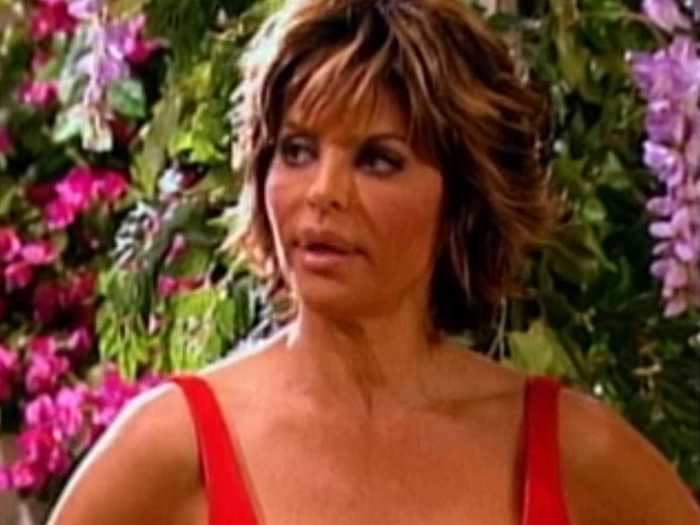 Lisa Rinna had a cameo as Francesca, the cousin of the Stewart