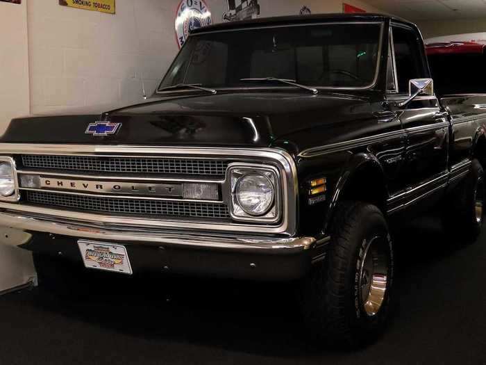 Since this 1970 Chevrolet CST/10 pickup was restored, it