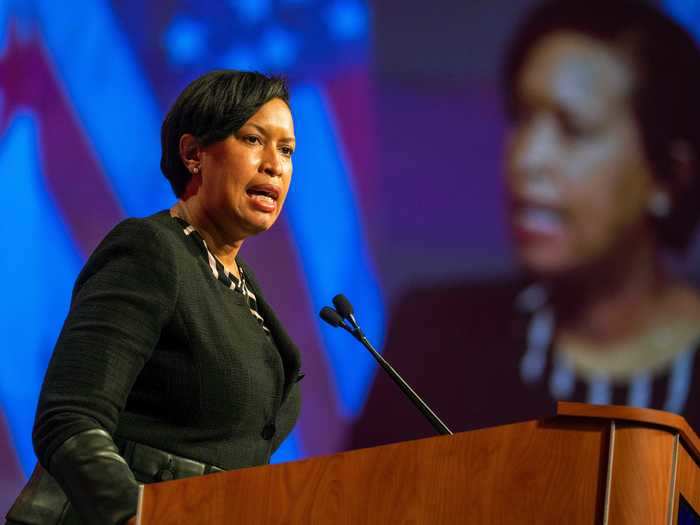 At a press conference with DC and federal officials Friday, DC Mayor Muriel Bowser announced new security measures, saying the city found itself in "uncharted waters."