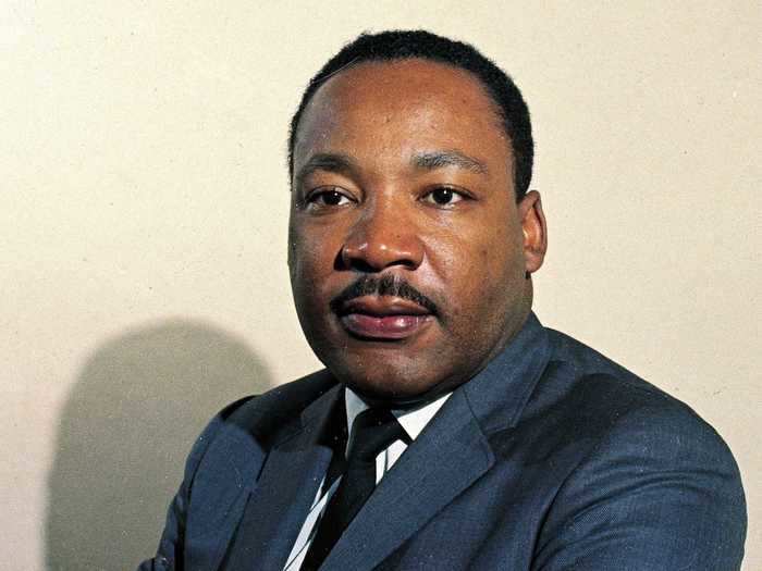 While they might not look alike - the real MLK had a rounder, fuller face - critics gave glowing reviews of Jackson