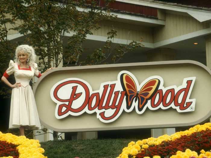 Parton has her own theme park but has never been on any of the rides.