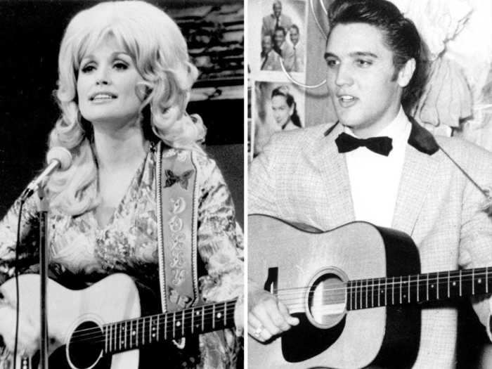 Parton rejected an offer from Elvis Presley.