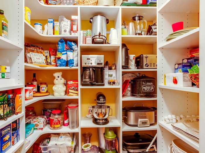 Borrowing kitchen storage from other rooms may become more common.