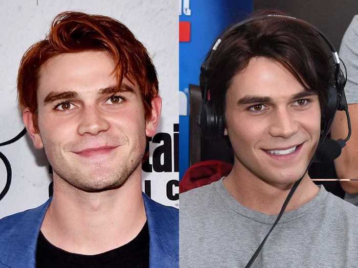 KJ Apa is not a natural redhead, and he