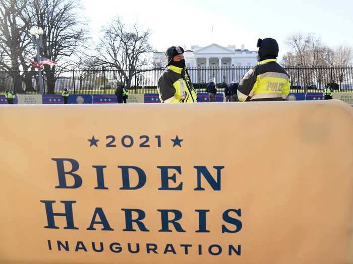 But Biden will have no large parade through DC. Instead, there will be a virtual parade featuring clips from around the US.