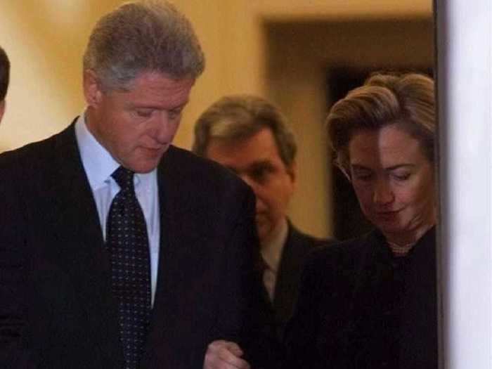 August 1998: Bill privately confirmed to Hillary his relationship with Lewinsky.