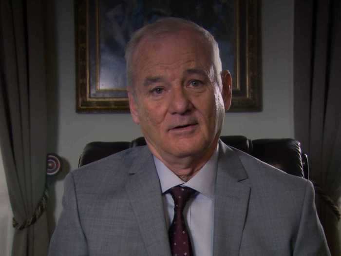 Bill Murray played a previous mayor of Pawnee.