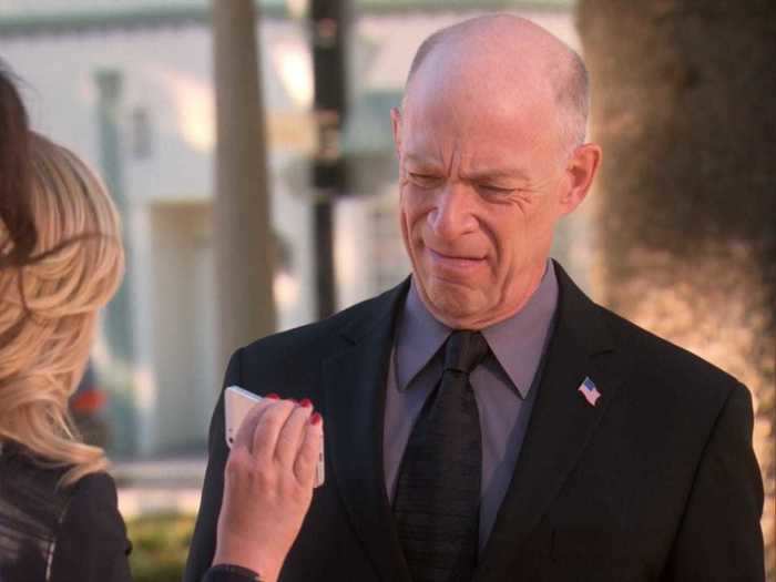 J.K. Simmons played a mean mayor.