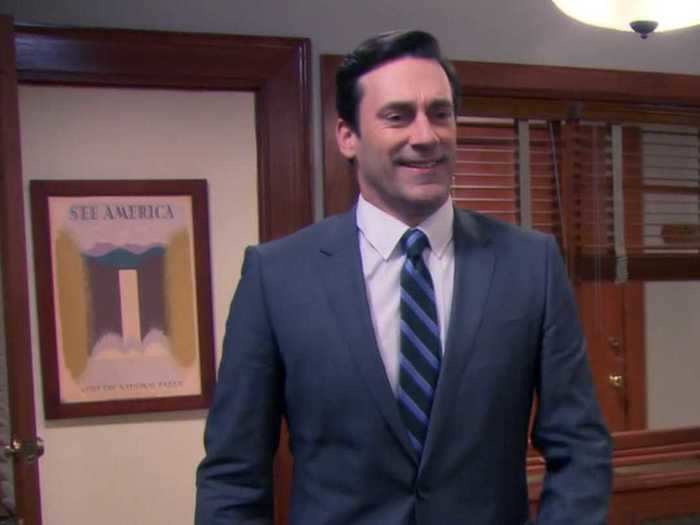 Jon Hamm played an incompetent employee.