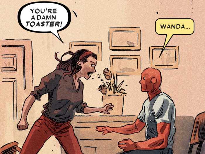 Vision is referred to as a toaster throughout the comics from time to time. It