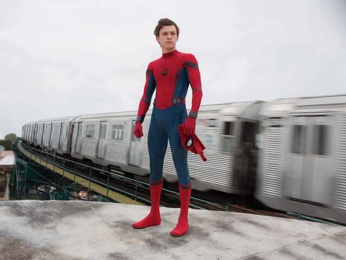 1. Tom Holland ("Captain America: Civil War," 2016; "Spider-Man: Homecoming," 2017; "Avengers: Infinity War," 2018; "Spider-Man: Far From Home," 2019; "Avengers: Endgame," 2019)