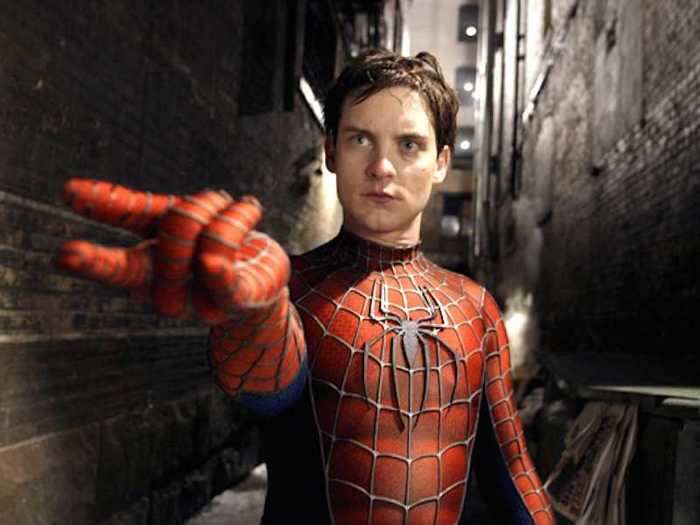 3. Tobey Maguire ("Spider-Man," 2002; "Spider-Man 2," 2004; "Spider-Man 3," 2007)