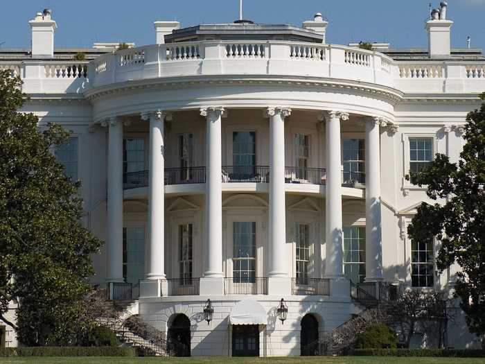 The Executive Residence building is where the First Family lives and sleeps.