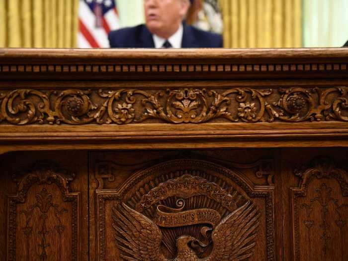 The Oval Office is home to the famous Resolute Desk, which dates back to the 1800s and weighs over 1,000 pounds.