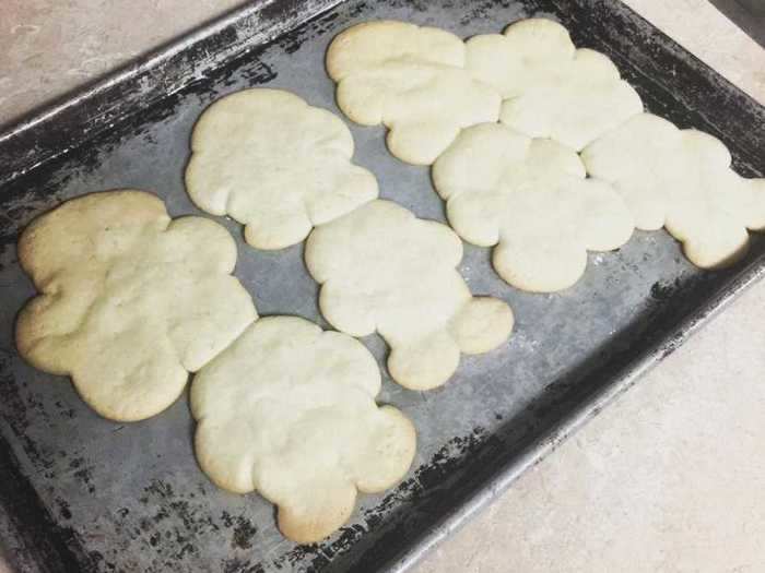 Dough that was too warm turned these bears into blobs.