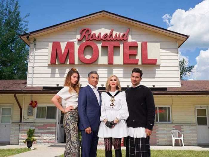 The fictional Rosebud Motel is the Rose family