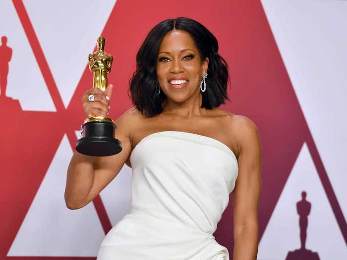 Regina King was 14 when she started playing Brenda Jenkins in the television show "227," and said that living a public life at such a young age was "not an easy thing."