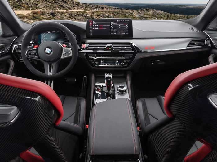 Its performance figures are impressive, but its interior is also worth examining.