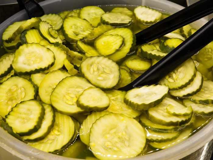 Pickles also add a fantastic crunch to grilled cheese sandwiches.