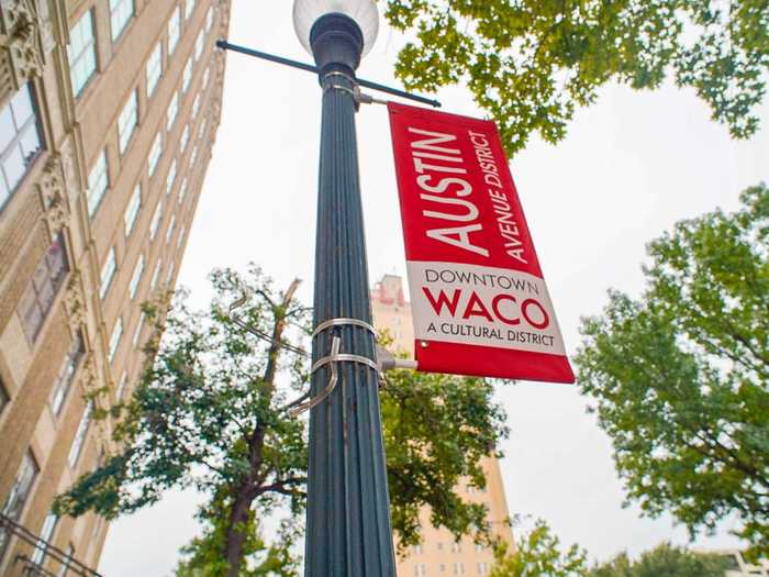 I ended my Waco journey in Austin Avenue District in downtown Waco.