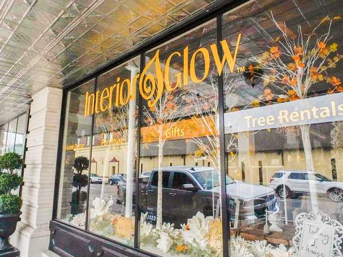 My downtown stroll led me to another home goods store called Interior Glow ...