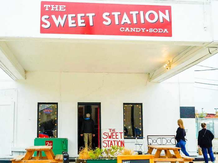 The establishment was called the Sweet Station.