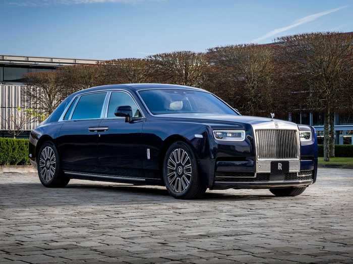 From the outside, the Rolls-Royce Steed Phantom Extended looks like a regular Phantom.