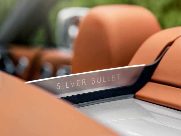 The Dawn Silver Bullet Collection turns the four-seater convertible into a two-seater convertible.