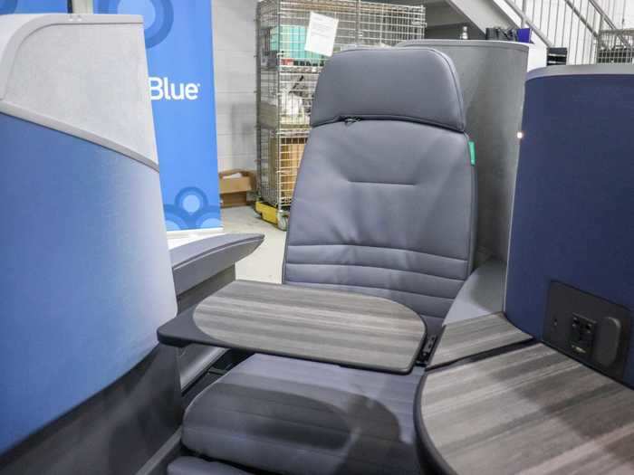 Designers also used their own experience traveling in business class to craft a truly passenger-friendly seat.