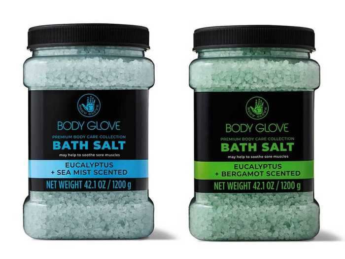 Soothe sore muscles with these aromatic bath salts.