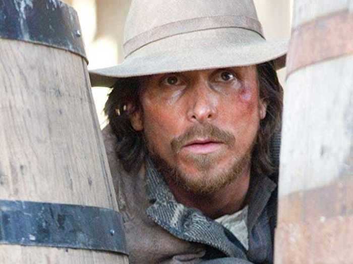 Bale was Dan Evans in the western "3:10 to Yuma" (2007).