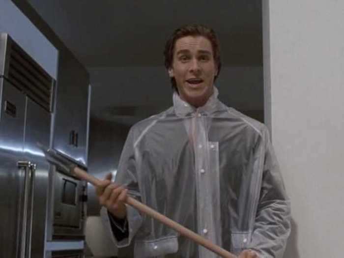 Bale starred as Patrick Bateman in "American Psycho" (2000).