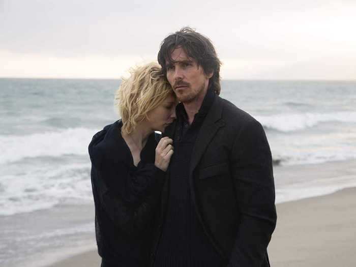 In the romantic-drama "Knight of Cups" (2016), Bale starred as Rick.