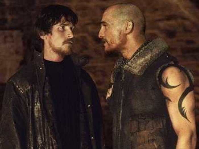Bale was Quinn Abercromby in "Reign of Fire" (2002).