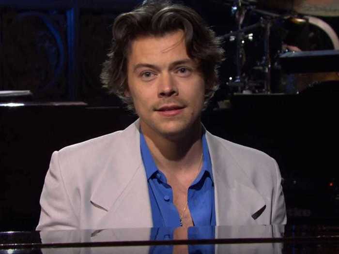 In 2019, Styles was on "Saturday Night Live" as the host and musical guest.