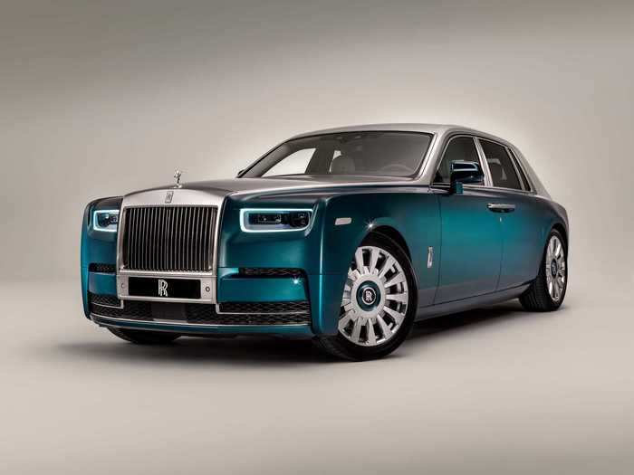 The Rolls-Royce Phantom "Iridescent Opulence" is a customized Phantom that was delivered to Abu Dhabi Motors on February 1.