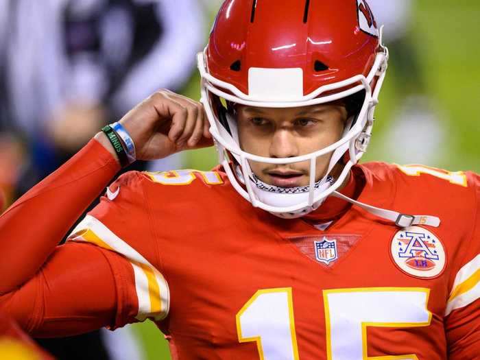 Over/Under 2.5 touchdown passes for Patrick Mahomes