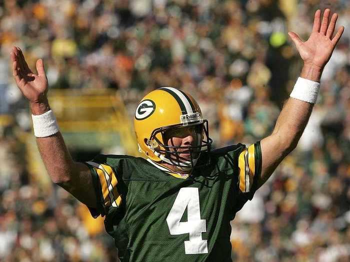 18. Brett Favre, QB - $137.8 million